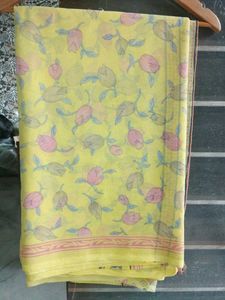 Floral Print Saree