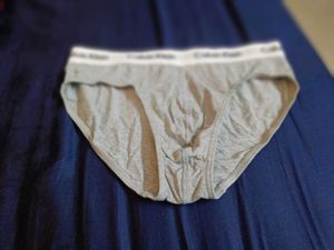 Calvin Klein classic grey Brief, size M.