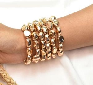 TFC Satin Aura Gold Plated Bracelet