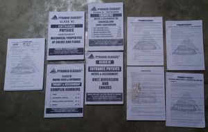 Class XI JEE Exam Notes with questions
