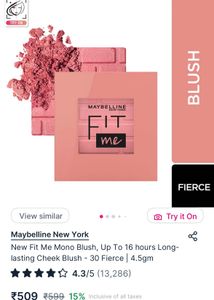 Maybelline Fit Me Blush