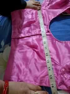 Pink Bridal Lahanga