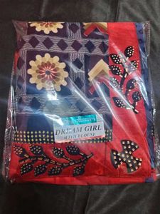 Elegant Printed party wear Saree