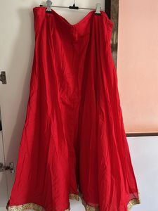 Red 4 metrr gher lehnga