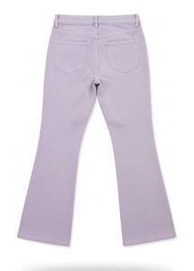Lilac Flared Jeans