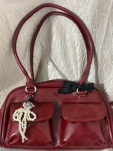 Cherry Red Pintresty Bag🍒