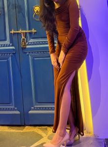 Beautiful Bodycon Brown Dress