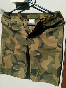 Camo Print Shorts