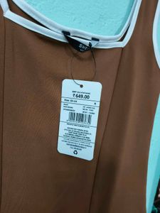 Chic Brown Mini Dress