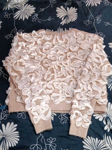 Floral Applique Sweater