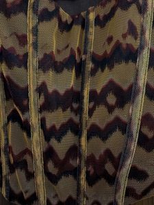 Zara Print Corset Top