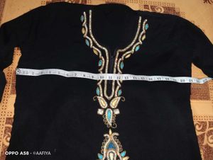 Beautiful Diemond Work Burka