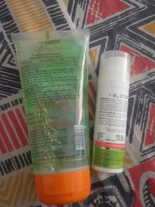 Mama earth By By Open Pores Cream And Patanjali Aloe Vera Gel