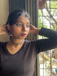Silver Choker Necklace Set