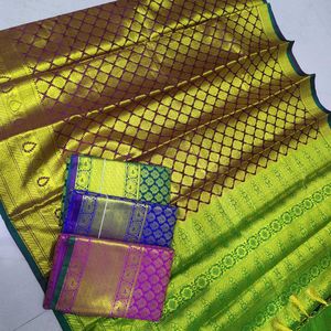 Elegant Banarasi Brocade Saree