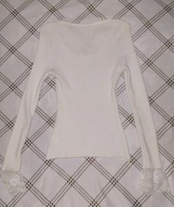 Coquette Lace-Bow Top