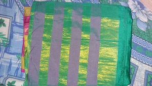 Sea Green Color Saree .