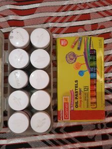 Acrylic Colors With Oil Pastel Free