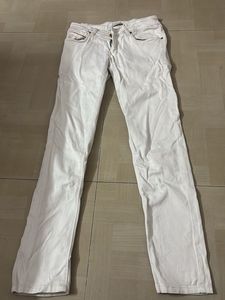 White Slim Fit Jeans