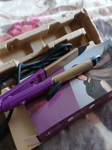 New Hair Straightner/Curler 2 In 1