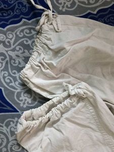 White Capri Pants