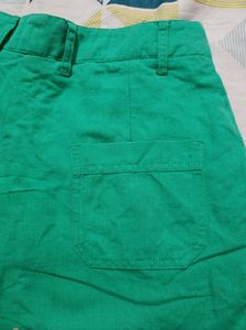 Elle Women Trendy Cotton Pleated Shorts