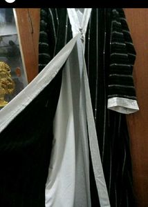 Black And White Burkha