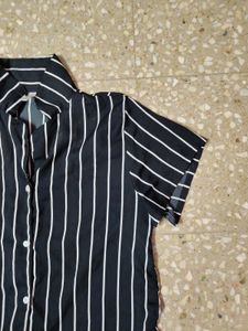 Cute Striped Night Suit