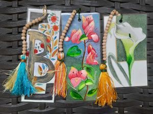 Hand Painted Book Marks