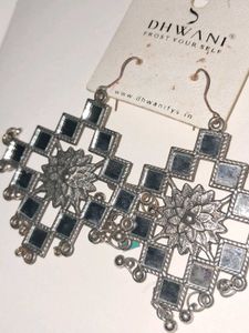 Mirror Glass Earrings