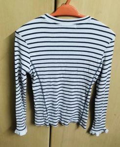 Striped Long Sleeve Top