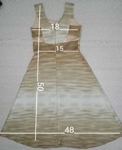 Vintage-Inspired Beige Dress