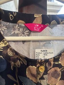 Floral Print Kurta