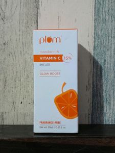 Plum Mandarin & 15% Vitamin C Face Serum