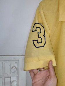 USPA Yellow Polo Shirt