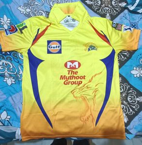 Chennai Super Kings Jersey MS Dhoni edition