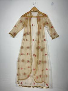 Golden  Embellished Cape (Women’s)