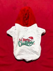 Pet Christmas Hoodie – Small Size (Dog / Cat)