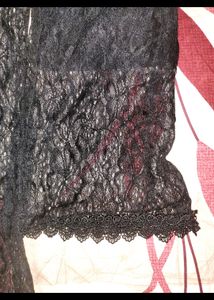 Korean Net Plazo With Attached Shorts Inside