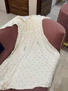 Off White a Line Kurta