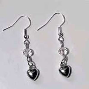 Pastel Pink &amp; Silver Cozy Jewelry Set