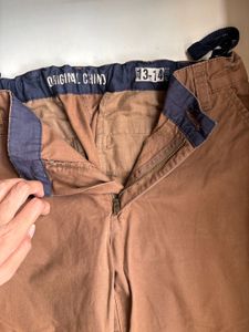 Brown Casual Pants