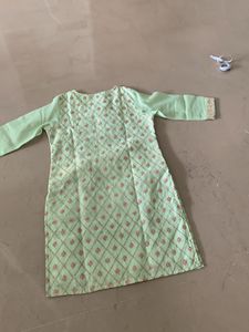 Pastel  Green  Kurta