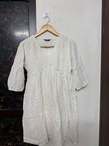 Schiffli Dress