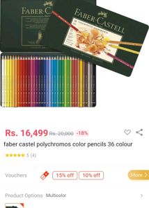 Faber Castle 36 Colour Pencil Professional
