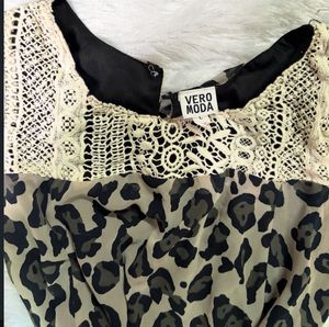 Leopard Print Sleeveless Maxi Dress