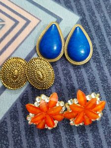 Three Pairs of studs