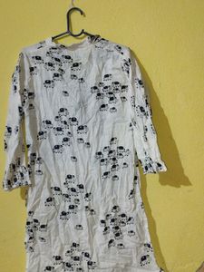 Elephant Print Kurti For Women