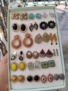 Combo Of 20 Earrings