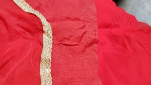Red ♥️ Lehenga And Choli With Dupattaa 🎉